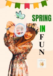 E- BOOK : ,,SPRING IN FUN''/ ,,Poczuj wiosnę w zabawach''