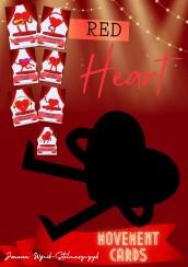 RED HEART- MOVEMENT CARDS