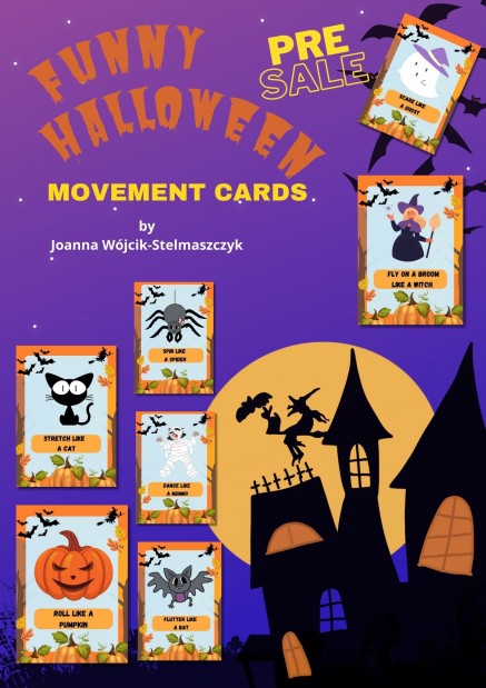 FUNNY HALLOWEEN- MOVEMENT CARDS