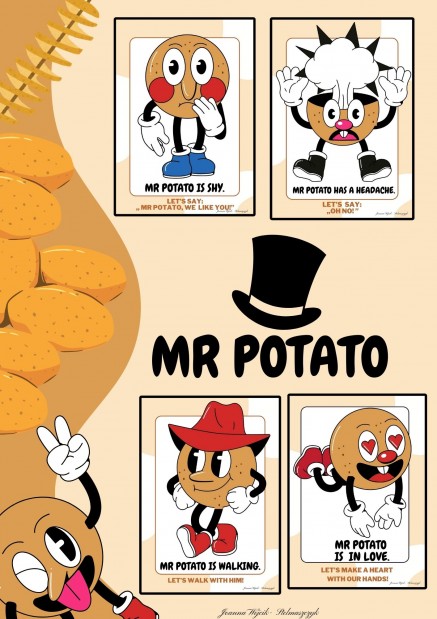 MR POTATO- MOVEMENT CARDS