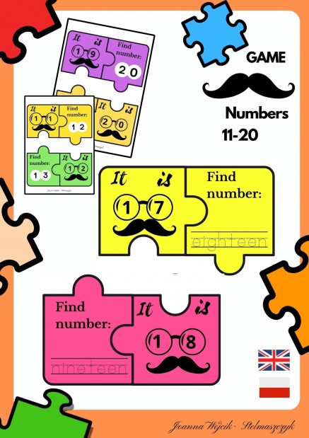 NUMBERS 11-20- PUZZLE