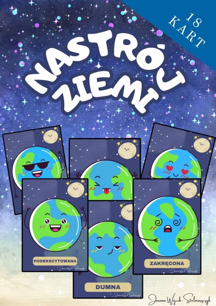 NASTRÓJ ZIEMI- KARTY Z EMOCJAMI